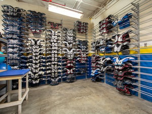 highschool athletic storage