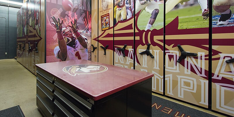 FSU-Football-Gear-Storage-Room