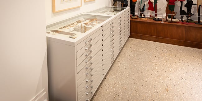 Flat-File-Cabinets-with-Glass-Tops