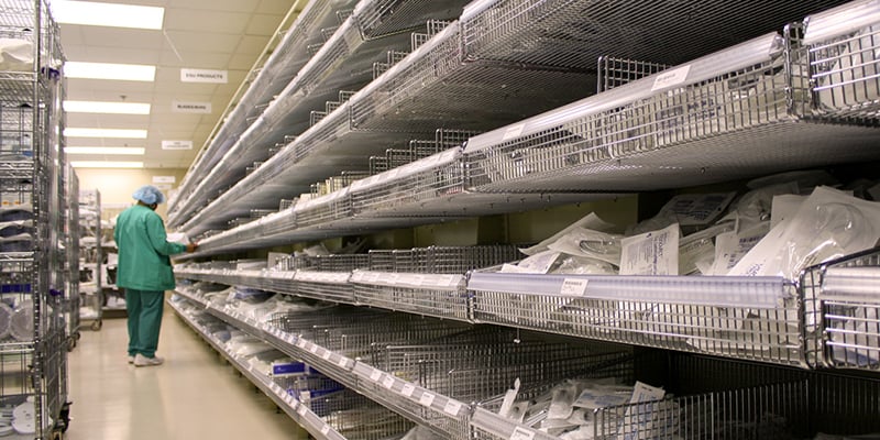 FrameWRX-with-Wire-Baskets-Organizing-Medical-Supply-Room