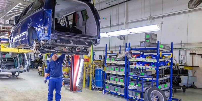 Line Side Parts Rack Lineside Storage Solutions: Keep it Close, Keep it Lean
