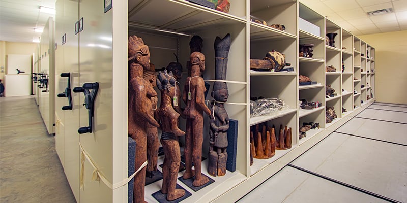 Mobile-Shelving-for-Storage-of-Old-Artifacts