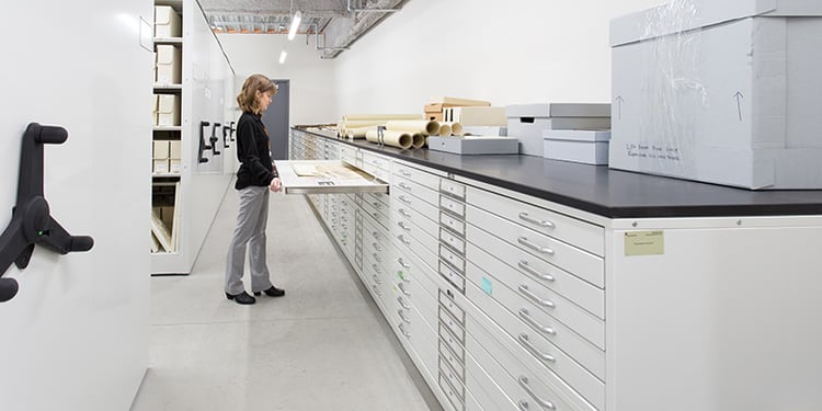 Museum-Flat-File-Cabinets