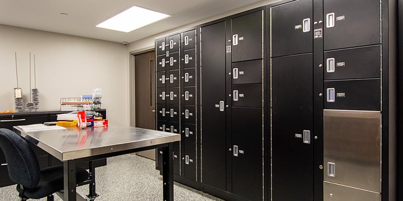 Non-Pass-Thru-Spacesaver-Evidence-Lockers