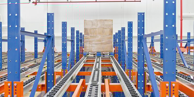 Pallet-Flow-Racking-2-Freezer-Storage-Warehouse