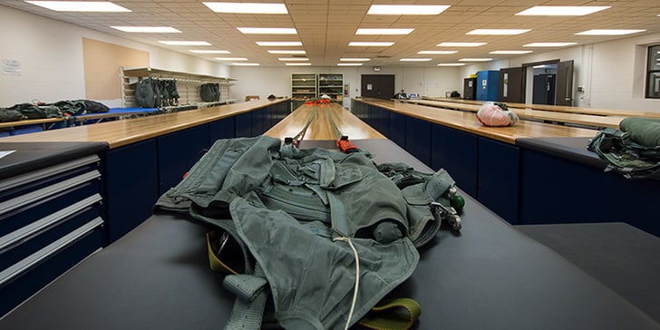 Parachute-Folding-Packing-Tables-Armory-Storage