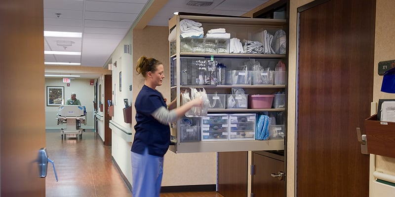 Patient-Server-Cabinets-Hallway-PPE-Storage-Ideas
