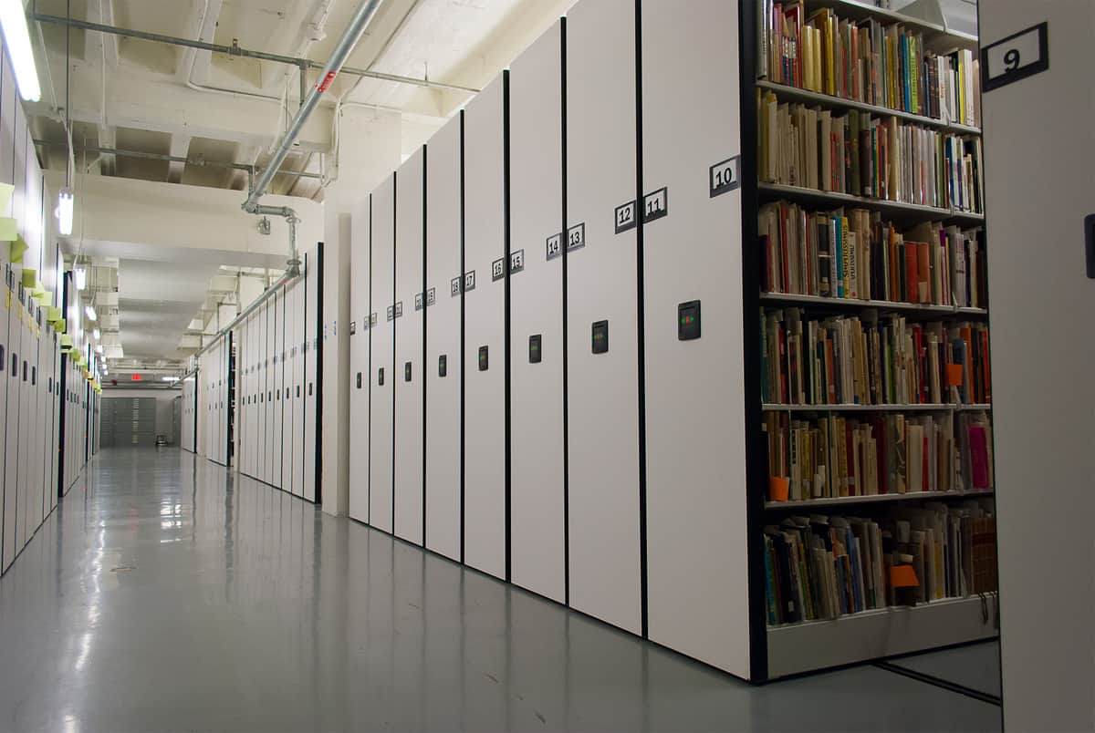 Cartoon-Library-art-storage-systems