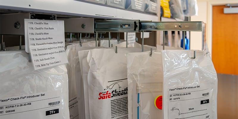 Slide-out-hooks-Sterile-Room-in-Hospital