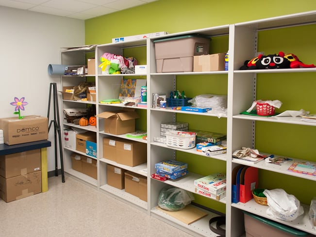 Static-Shelving-for-Makerspace-Supplies