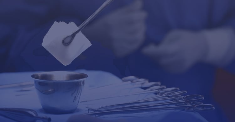 Storage of sterile instruments header