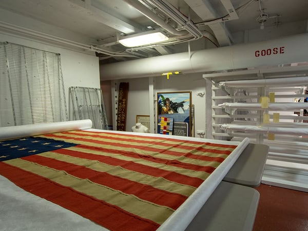 USS-Yorktown-0155i-American-Flag-textile-storage-racks