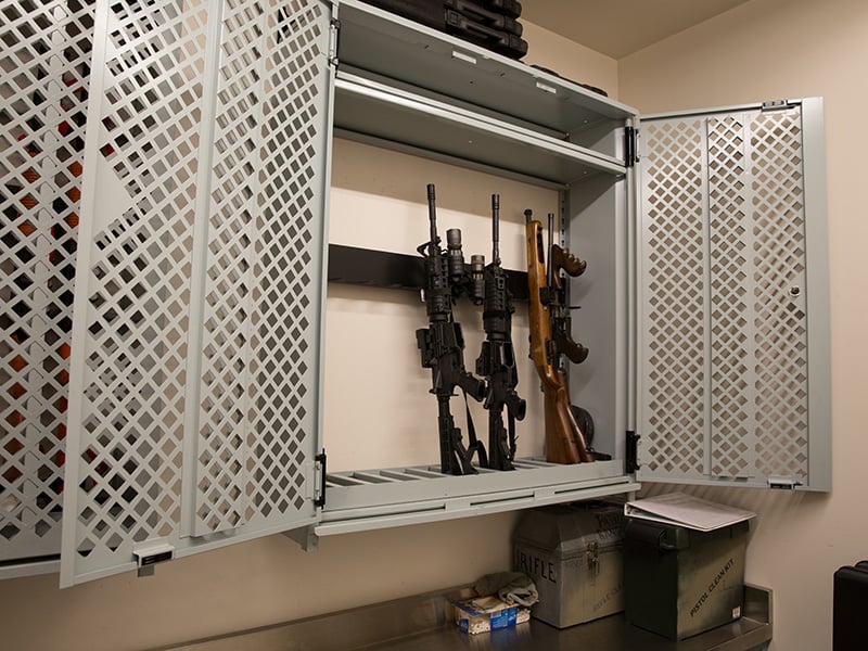 Wall-Mounted-Weapons-Rack