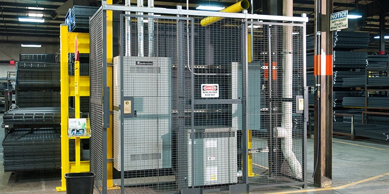 Warehouse-wire-mesh-cages