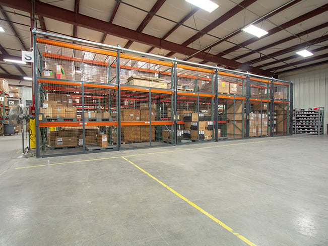 Wire-Cages-and-Partitions-in-Pharma-Warehouse