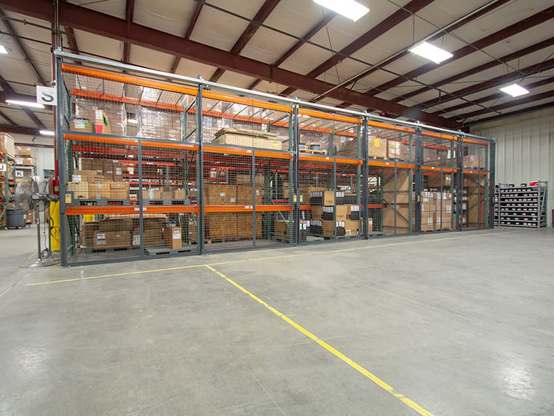Wire-Cages-and-Partitions-in-Pharma-Warehouse